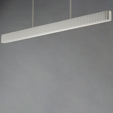 ET2 Delphi 61" LED Pendant CCT Select Chaulk White