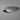 ET2 Matera 13 in Gray concrete flush mount, angled view of the speckled concrete ring and frosted white glass dome