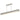 ET2 Matera linear arch pendant, 60 in Chalk White, front view