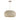 ET2 Cambria plaster shade pendant, 17.5 in Oyster, front view