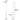 ET2 Scion branch pendant line drawing with dimensions