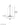 ET2 Scion multi-light acrylic pendant 80 in line drawing with dimensions