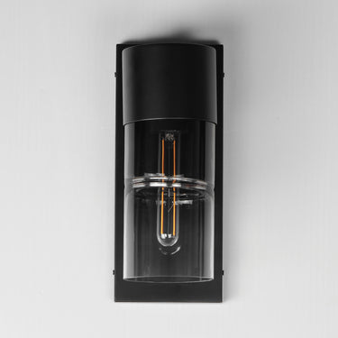 ET2 Smokestack Small LED Outdoor Wall Sconce Black
