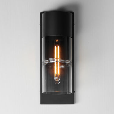 ET2 Smokestack Medium LED Outdoor Wall Sconce Black