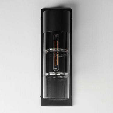 ET2 Smokestack Large LED Outdoor Wall Sconce Black