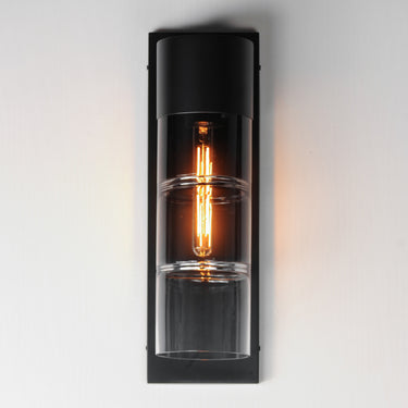 ET2 Smokestack Large LED Outdoor Wall Sconce Black