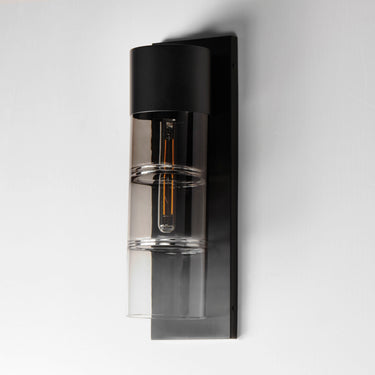ET2 Smokestack Large LED Outdoor Wall Sconce Black