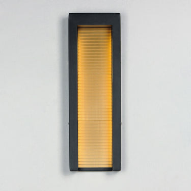 ET2 Alcove Large LED Outdoor Wall Sconce Black/Gold