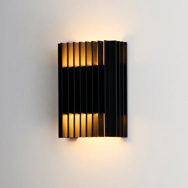 ET2 Rampart Small LED Outdoor Wall Sconce Black