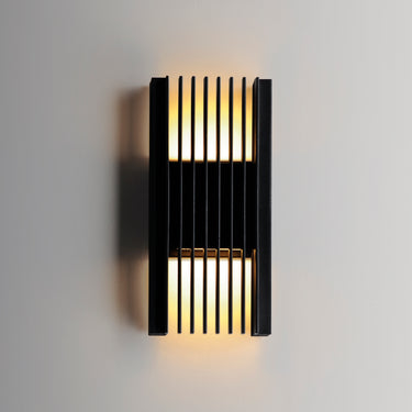 ET2 Rampart Medium LED Outdoor Wall Sconce Black