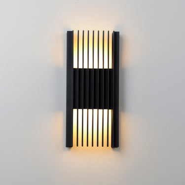ET2 Rampart Large LED Outdoor Wall Sconce Black