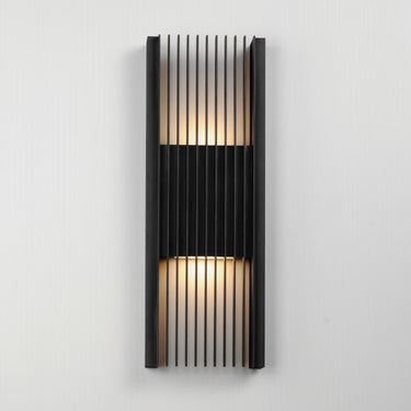 ET2 Rampart Large LED Outdoor Wall Sconce Black
