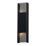 ET2 Rampart XL LED Outdoor Wall Sconce Black