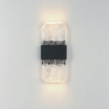 ET2 Rune LED Outdoor Wall Sconce Small Black