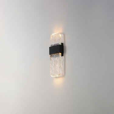 ET2 Rune LED Outdoor Wall Sconce Medium Black