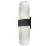 ET2 Rune LED Outdoor Wall Sconce Large Black