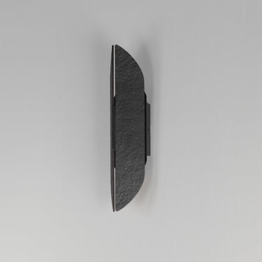 ET2 Tectonic 18" Outdoor LED Sconce Black/Antique Brass