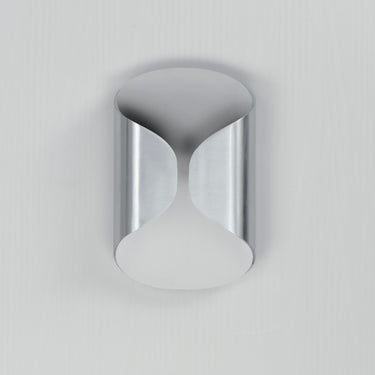 ET2 Folio 10" LED Outdoor Wall Sconce Satin Aluminum/White