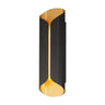 ET2 Folio 20" LED Outdoor Wall Sconce Black/Gold