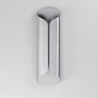 ET2 Folio 20" LED Outdoor Wall Sconce Satin Aluminum/White