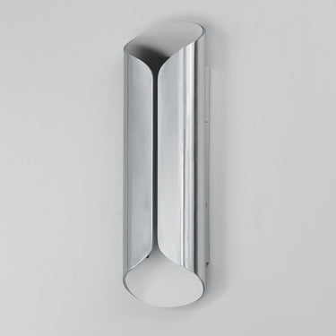ET2 Folio 20" LED Outdoor Wall Sconce Satin Aluminum/White