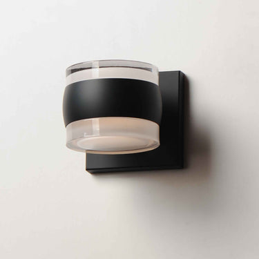 ET2 Modular Can 2-Light LED Sconce Black