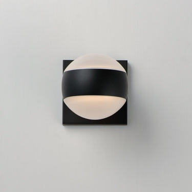 ET2 Modular Globe 2-Light LED Sconce Black