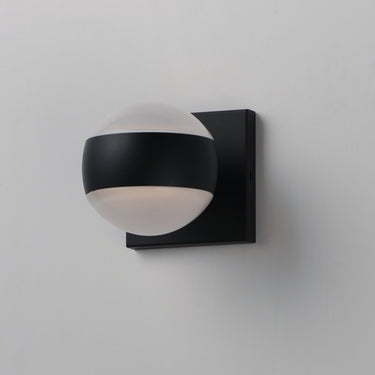 ET2 Modular Globe 2-Light LED Sconce Black