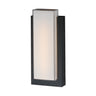 ET2 Tower Medium LED Outdoor Wall Sconce Black