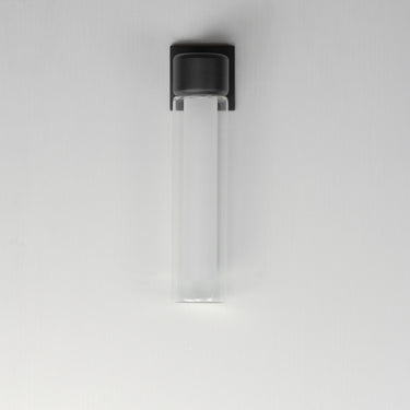 ET2 Dram Medium LED Outdoor Sconce Black