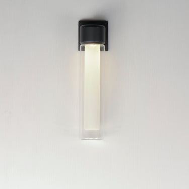 ET2 Dram Medium LED Outdoor Sconce Black