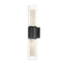 ET2 Dram 2-Light Large LED Outdoor Sconce Black