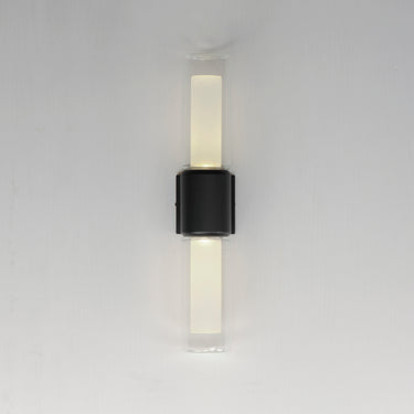 ET2 Dram 2-Light Large LED Outdoor Sconce Black