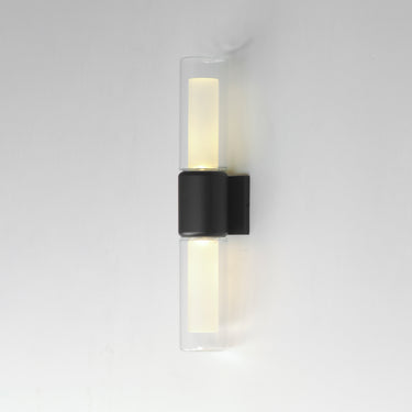 ET2 Dram 2-Light Large LED Outdoor Sconce Black