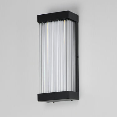 ET2 Acropolis 14" LED Outdoor Sconce Black