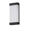 ET2 Acropolis 18" LED Outdoor Sconce Black