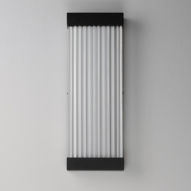 ET2 Acropolis 22" LED Outdoor Sconce Black