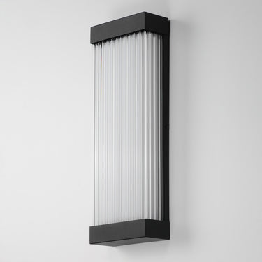 ET2 Acropolis 22" LED Outdoor Sconce Black