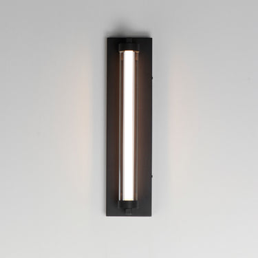 ET2 Fuse 18" LED Outdoor Wall Sconce Black/Gold