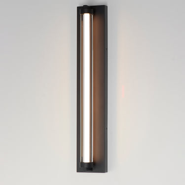 ET2 Fuse 27" LED Outdoor Wall Sconce Black/Gold