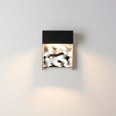 ET2 Coulee Small LED Outdoor Wall Sconce Black