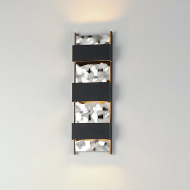 ET2 Coulee Large LED Outdoor Wall Sconce Black
