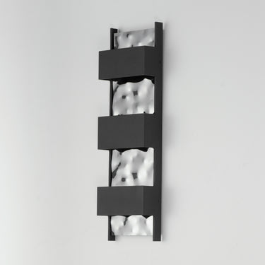 ET2 Coulee Large LED Outdoor Wall Sconce Black