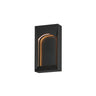 ET2 Brasilia Small LED Outdoor Sconce Black