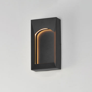 ET2 Brasilia Small LED Outdoor Sconce Black