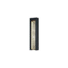 ET2 Liquid 18" LED Outdoor Wall Sconce Black