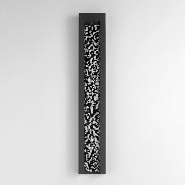 ET2 Liquid 30" LED Outdoor Wall Sconce Black