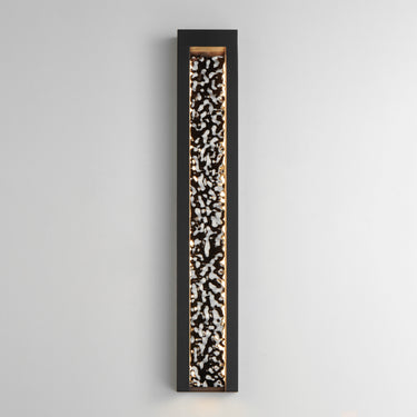 ET2 Liquid 30" LED Outdoor Wall Sconce Black