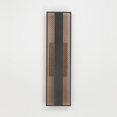 ET2 Interlace 24" LED Outdoor Wall Sconce Black/Aged Copper