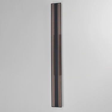 ET2 Interlace 60" LED Outdoor Wall Sconce Black/Aged Copper